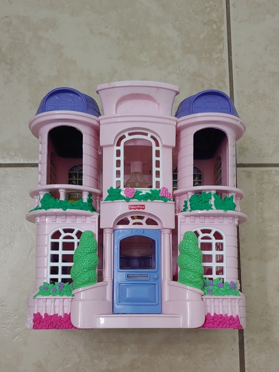 Fisher-Price Other - Vintage 00s Fisher-Price Pink Townhouse Dollhouse